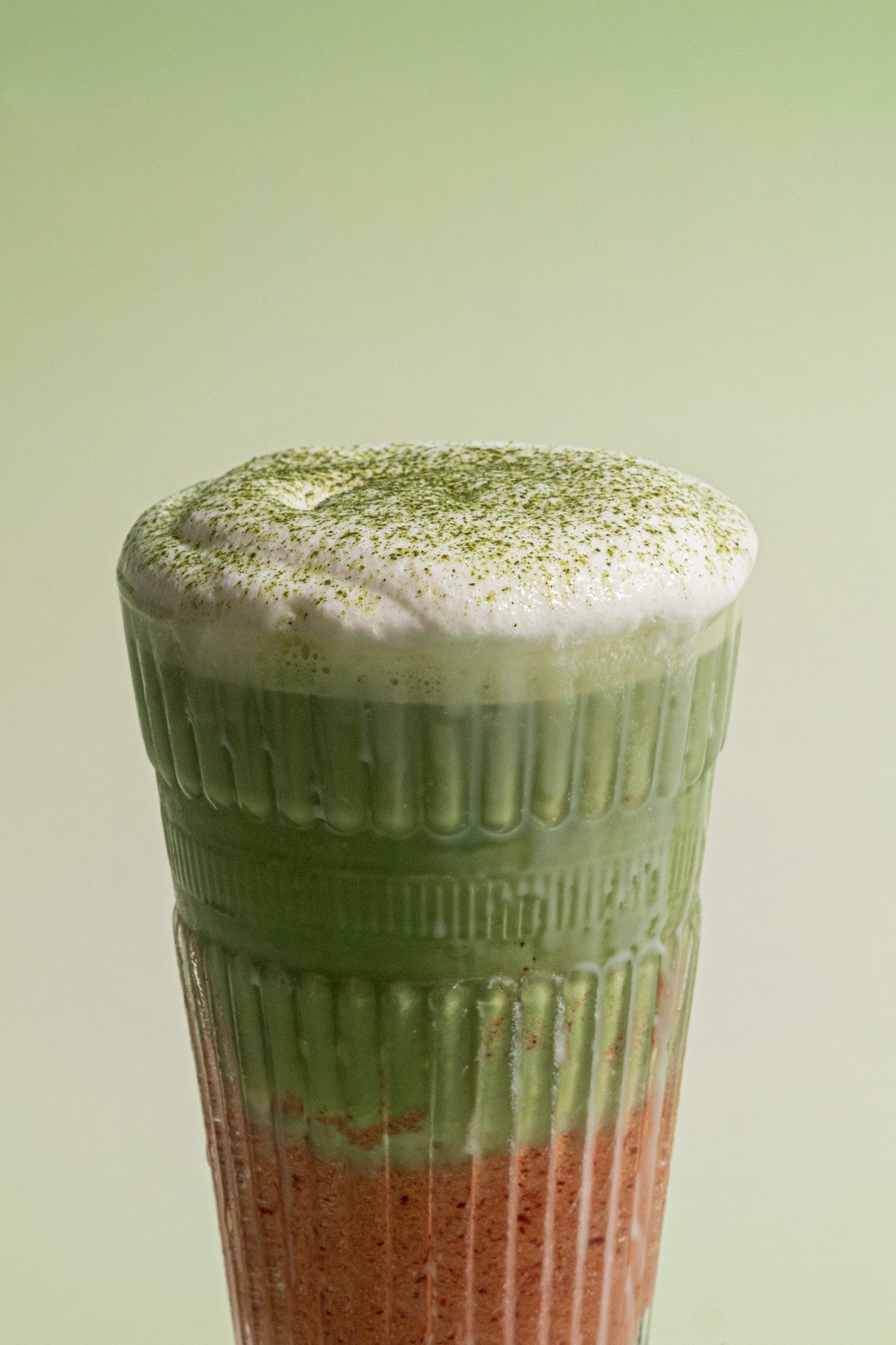 Matcha and Mamey Shake