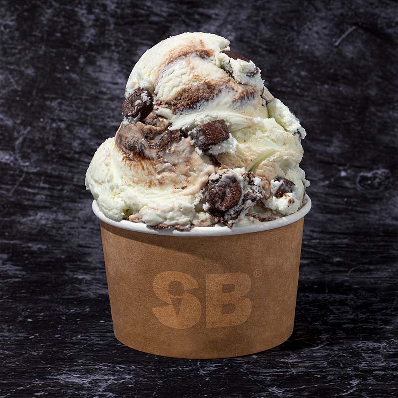 DOUBLE FUDGE MINT BROWNIE